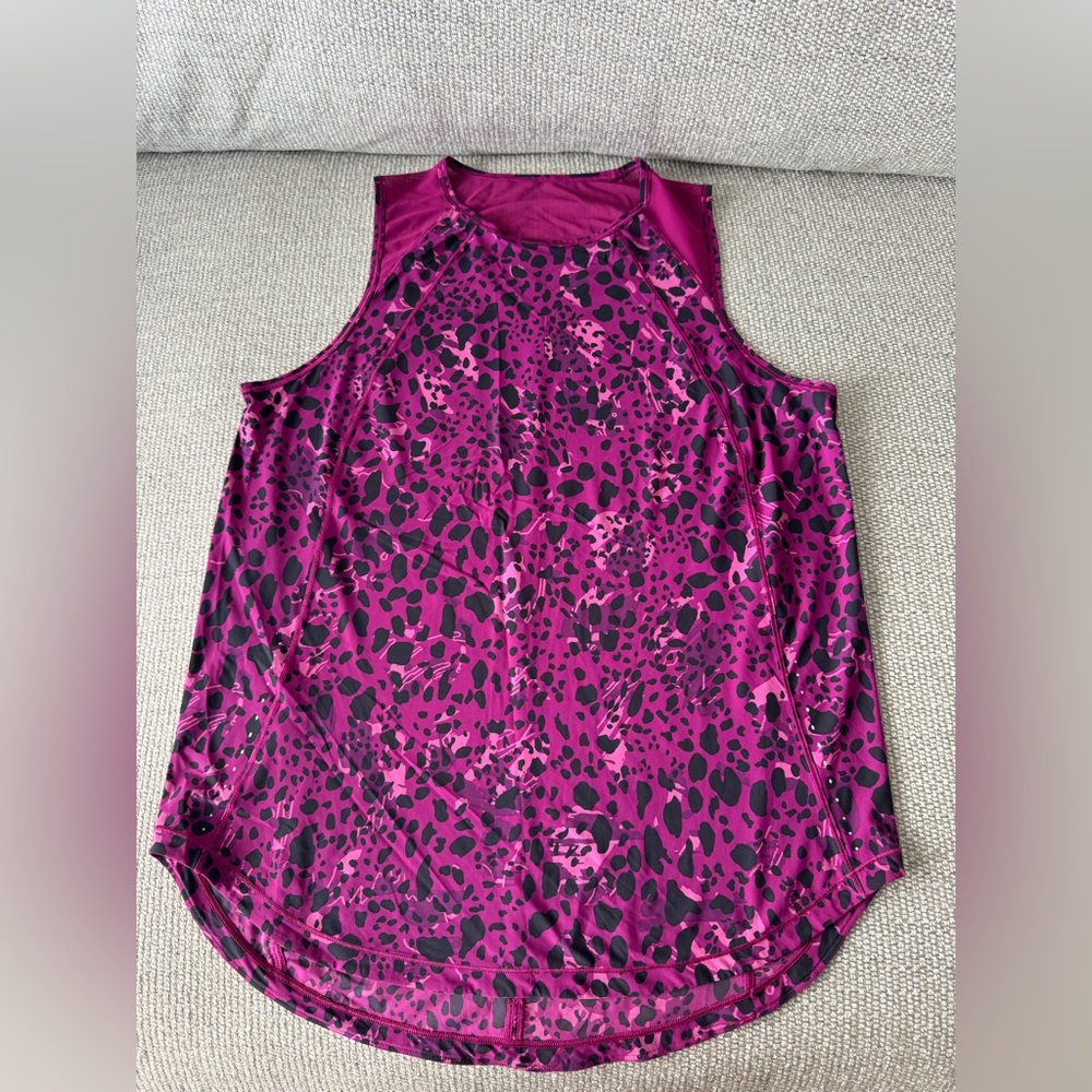 Lululemon Athletica Pink Sleeveless Relaxed Tank Top